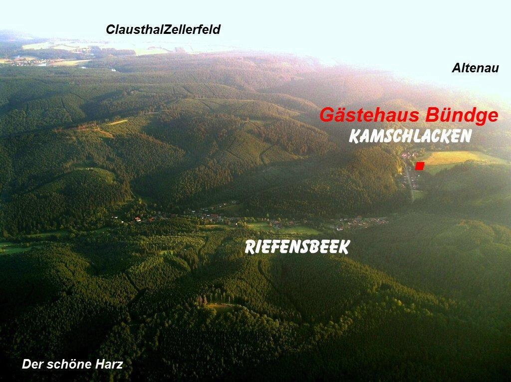 Gaestehaus Buendge Kamschlacken Kültér fotó