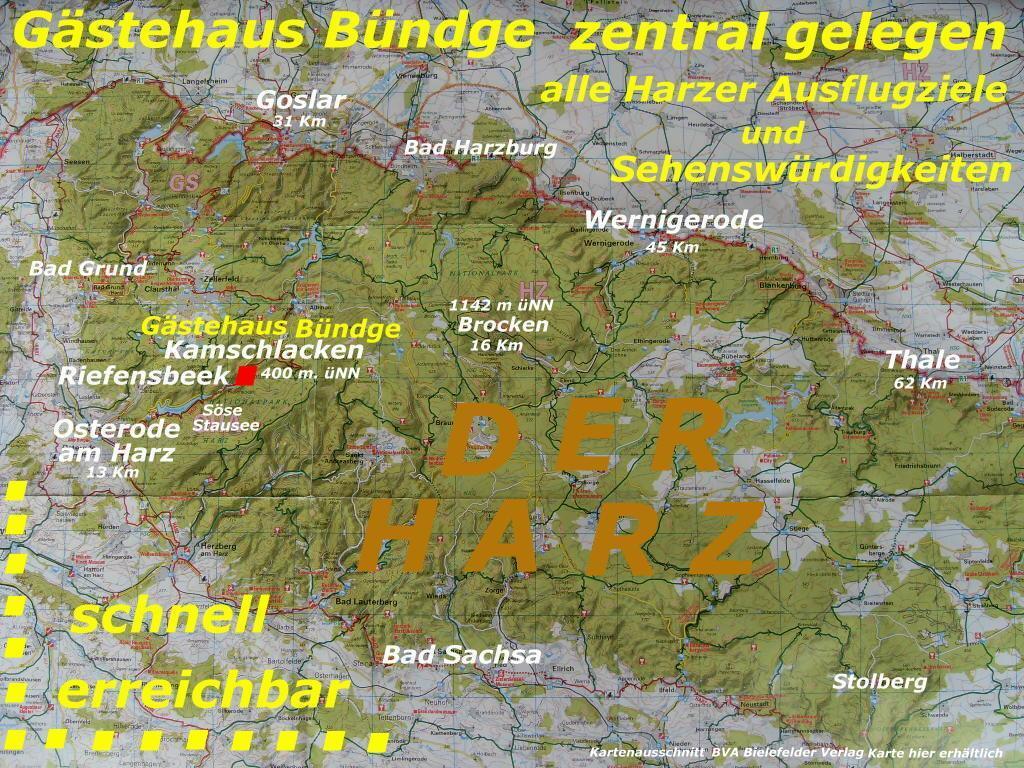 Gaestehaus Buendge Kamschlacken Kültér fotó